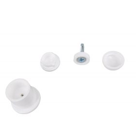 redőny ütköző szett - fehér - rövid