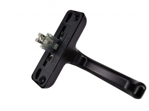 GIESSE - alumínium kilincs - fekete