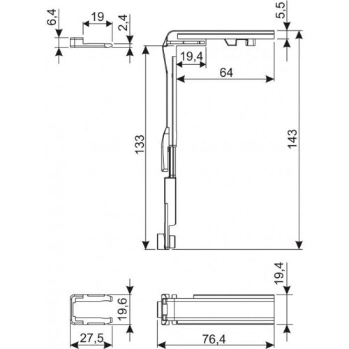 GIESSE E155 - sarokváltó