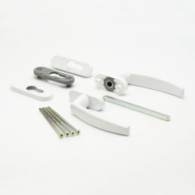 átmenő kilincs - fehér