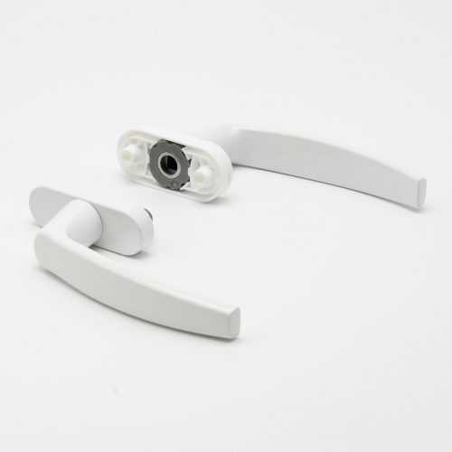 átmenő kilincs - fehér