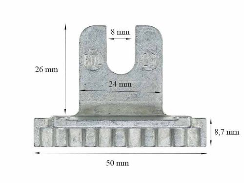Rotoline - kilincsrész