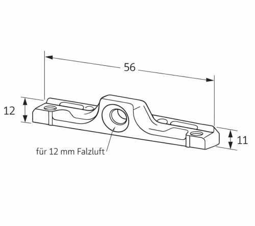 Siegenia - záródarab - 1661
