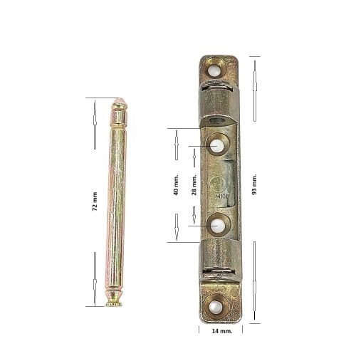 Roto  -  ollócsapágy és stift – 6596563100