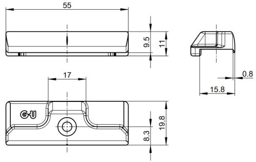 GU - záródarab - 37137