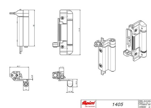 FAPIM - ablakzsanér szett - fehér