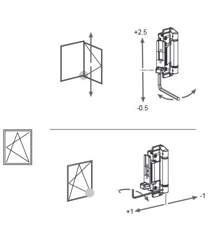 FAPIM - ablakzsanér szett - fehér