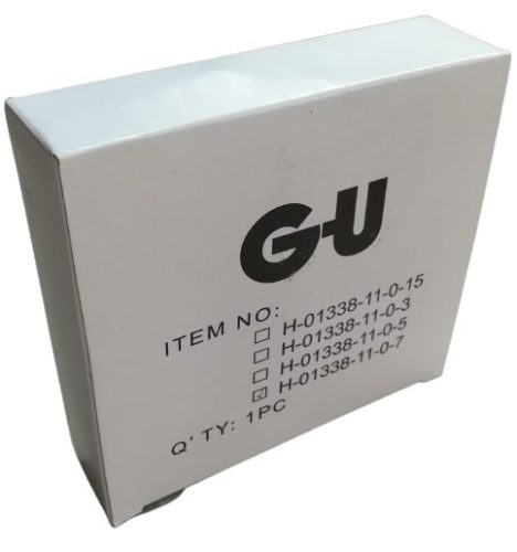 GU - ajtózsanér (pánt) - fehér