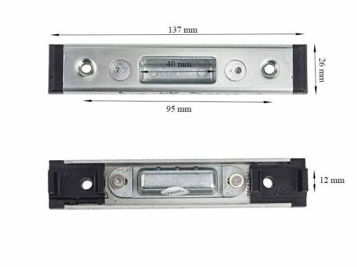 GU - záródarab - kétszárnyú ajtóhoz