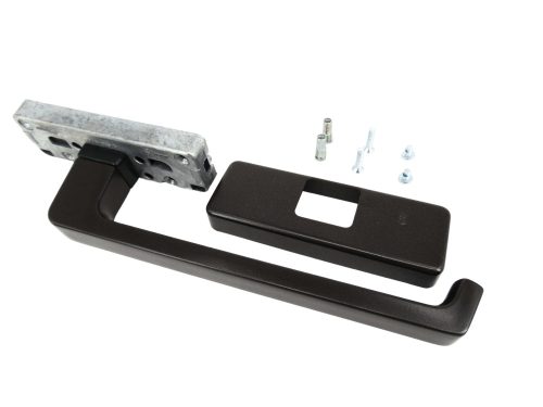 GU - toló-bukó kilincs - barna - balos