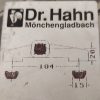 Dr Hanh S 3 - 104 mm/2 - ajtózsanér (pánt) - EV1