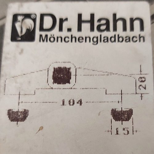 Dr Hanh S 3 - 104 mm/2 - ajtózsanér (pánt) - EV1
