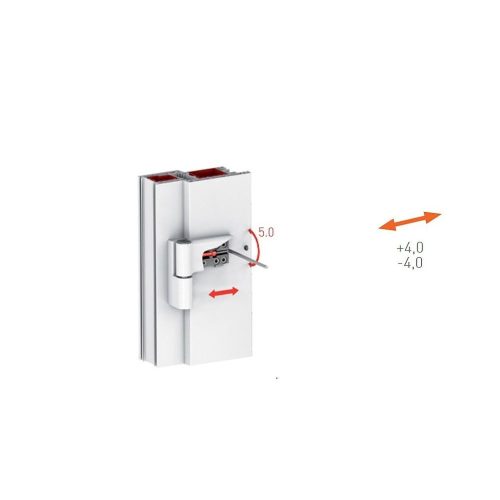 JOCKER Junior - ajtózsanér (pánt) - fehér