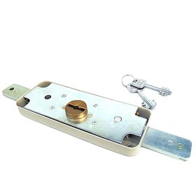 fém redőny - zárszerkezet - kulcsos