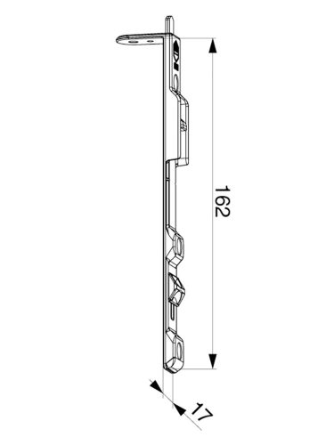 MACO - felső peremzár - eurofalc - sima