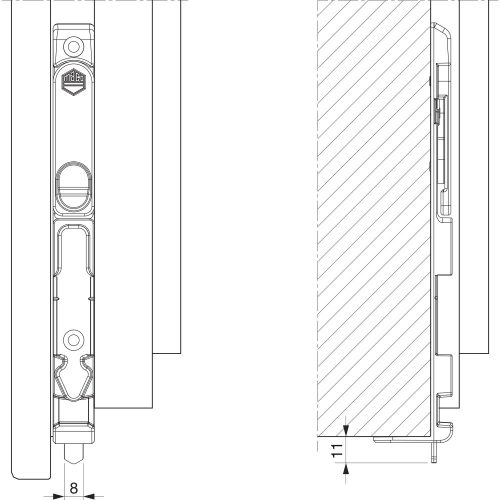 MACO - alsó peremzár - sima