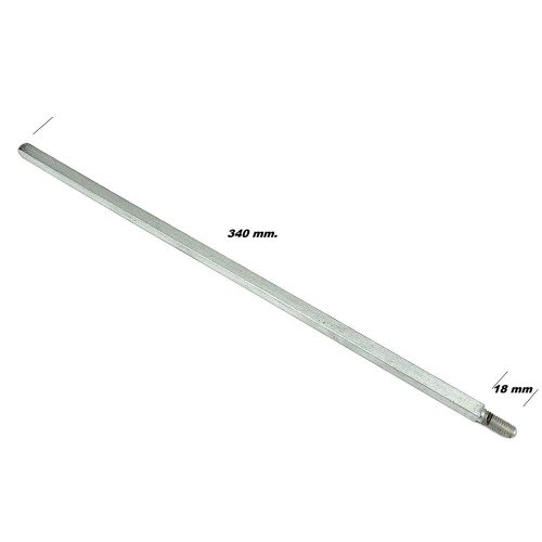 menetes kilincstengely - 340x8x8 mm.