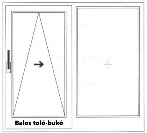 Siegenia - TB kilincs - balos - fehér