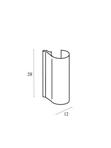 ROTO - zsanér takaró - ollópánt E5