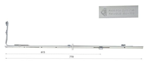ROTO - középzár - R605 B20