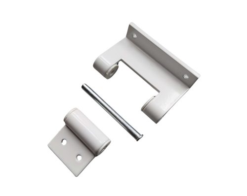 szúnyogháló ajtózsanér - alumínium - fehér