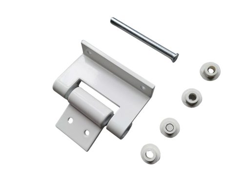 szúnyogháló ajtózsanér - alumínium - fehér