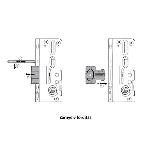 Roto - bejárati ajtózár - H 45/92 - F