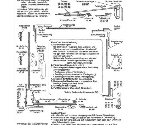 SCHÜCO - kilincs - 214557