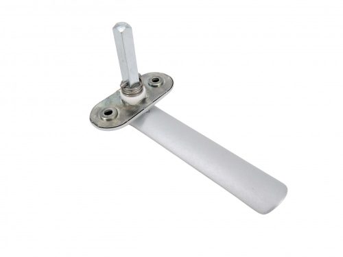 SCHÜCO - lapos kilincs - ezüst