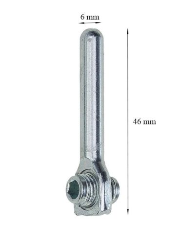 SIEGENIA - alsó stift - D6
