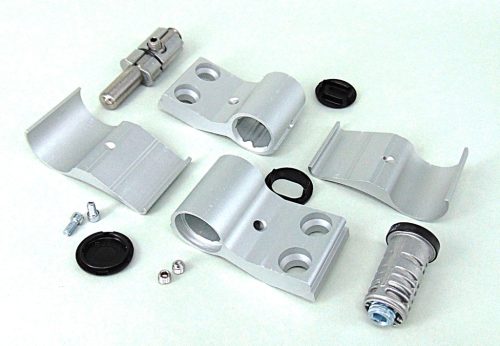 WALA WX R 92/2 - szimmetrikus zsanér (pánt) - ezüst 