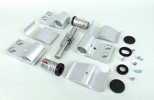 WALA WX R 92/3 - szimmetrikus zsanér (pánt) - ezüst