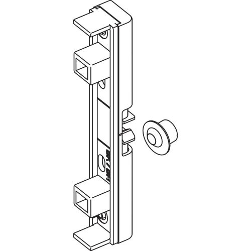 WINKHAUS - huzatzár - kétszárnyú ajtókhoz