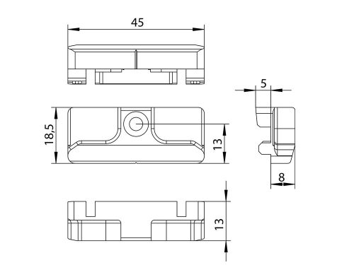 WINKHAUS - záródarab - WSK 144