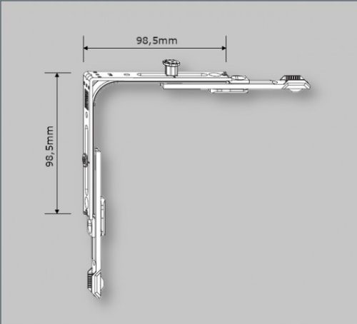 WINKHAUS - sarokváltó - ER 15 EF
